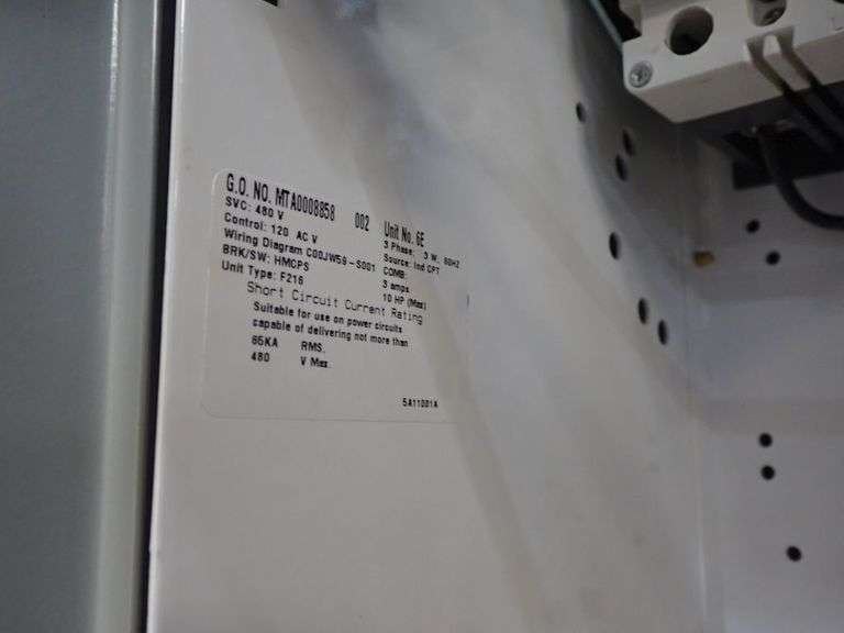 Square D Model 6 MCC Electrical
